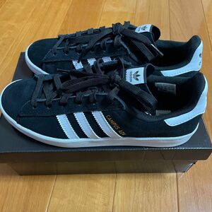 新品　adidas campus adv スニーカー　黒　ブラック　23.5cm