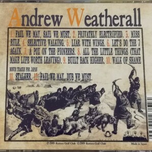 【ANDREW WEATHERALL/A POX ON THE PIONEERS】 国内ボーナストラック2曲収録/2 BONUS TRACKS/TWO LONE SWORDSMEN/国内CDの画像2