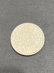 イギリス 1966 1シリング 外国コイン 硬貨 アンティーク コレクション 流通/現状品 送84 同梱可