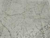御油　愛知県　古地図　 地形図　地図　資料　46×57cm　明治23年測図　昭和4年印刷　発行　　B2309_画像2
