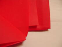 赤色レッド布バック写真撮影用背景布クロマキー(1.6ｍ×1ｍ)バックペーパー_画像5