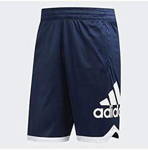 [KCM]Z-2adi-536-M* exhibition goods *[ Adidas ] men's big Logo shorts basketball ba Span FLH04-DU1728 navy M