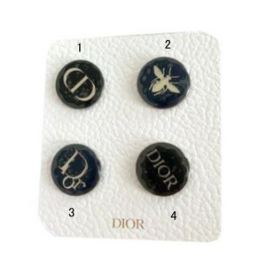 [CU][ single goods ]DIOR Dior pin badge Logo bee bee Be dior-gift-pin-2 #2 cosmetics cosme view ti[ new goods / unused / regular goods 