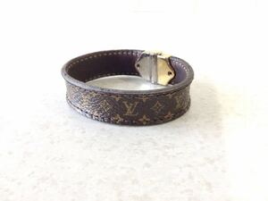 Louis Vuitton Keep it double leather bracelet (M6552D)