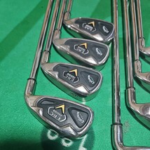 キャロウェイ E.R.C FUSION 3~9.P 8本 N.S.PRO 850GH フレックスR CALLAWAY ERC フュージョン NS.PRO _画像2