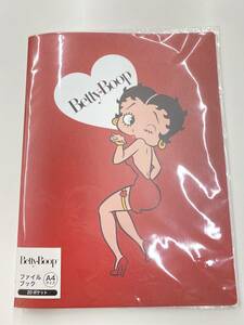 新品未開封 レア！ A4 クリアファイル 20ポケット ベティちゃん betty boop BETTY BOOP 