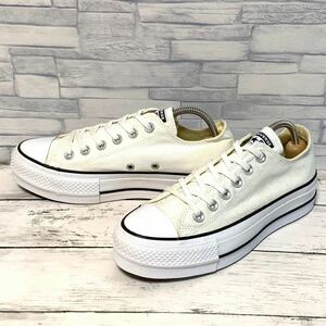 R4547bh【converse コンバース】24cm スニーカー ホワイト レディース 靴 チャックテイラー オールスター リフト キャンバス 560251C