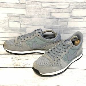 R4577bh【NIKE ナイキ】23.5cm スニーカー グレー レディース 靴 シューズ INTERNATIONALIST インターナショナリスト 828407-004