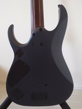 【送料込】アイバニーズ 7弦ギター Ibanez / Axion Label RGD71ALMS Black Aurora Burst Matte_画像7