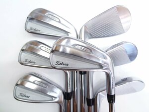 中古良品 Titleist タイトリスト T100S (2021)アイアンN.S.PRO MODUS3 TOUR 115 【S】5I～9I.PW.48(7本セット)*MP@1*V*223