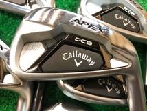 ★飛び系軟鉄鍛造★キャロウェイ APEX DCB(2021) アイアン 6本 Diamana55 for Callaway 純正カーボン(R)　　 *MP@1*N*333_画像1