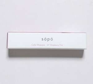 SP ソポ SOPO カラーマスカラ 限定色 07 RaspberryPink ラズベリーピンク