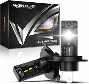 『純正バルブと同形状！』NIGHTEYE ヘッドライト led 車検対応 ファンレス led ヘッドライト hi/lo 爆光 14