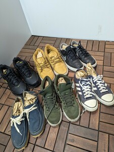 中古　メンズシューズ　ナイキ　アディダス　VANS　合計6足セット