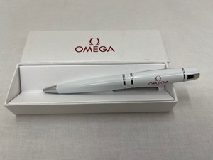 オメガ OMEGA ボールペン　UMA　筆記用具 　ホワイト　 非売品 　箱付き