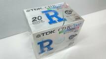 290 〓 新品 日本製 20枚 TDK CD-R / 700MB タフネスディスク 日本製 CD-R80TWX20S_画像1