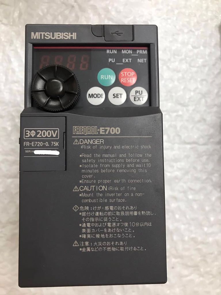 2023年最新】ヤフオク! -インバーター 三菱 0.75の中古品・新品・未