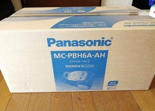 新品 Panasonic 掃除機 MC-PBH6A-AH 紙パック式 新品未使用品