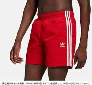  новый товар бесплатная доставка adidas Originalss Lee полоса s плавки L размер Adidas Originals 