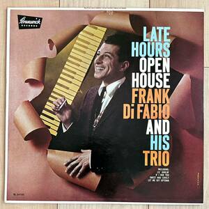 Frank Di Fabio/Late Hours Open House/Brunswick オリジナル　piano trio