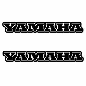 (D7) カッティングシート YAMAHA ヤマハ 2枚セット ステッカー