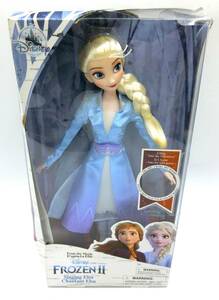 [ unused goods ] Disney hole . snow. woman .2 figure sound . current . doll Singing Elsa Musical Fashion Doll ( parallel imported goods )(Y-557)