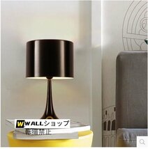 テーブルランプ ナイトスタンド デザインランプ 間接照明 ベッドランプ ブラック 北欧風 デザイン インテリア_画像2