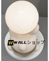 熊インテリア インテリアライト おしゃれ ベッドサイドランプ 北欧 照明 LED 可愛い家具 デスクライトクリエイティブ 置物 プレゼント 灰色_画像7