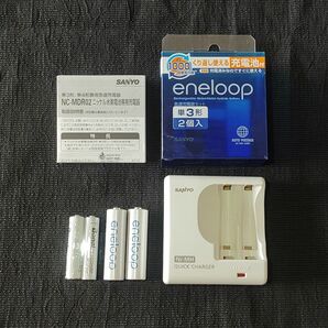 ■SANYO　充電式ニッケル水素電池　充電器セット（充電器・単3形 ニッケル水素電池）　■Bonai　単4形 ニッケル水素電池