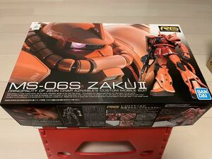 【新品】RG 1/144 シャア専用ザク 未組立 MS-06S 機動戦士ガンダム バンダイ ガンプラ BANDAI プラモデル ガンダム