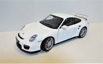 【展示美品】ポルシェ911GT2 PORSCHE911GT2 オートアート1/18 (ホワイト)_画像9