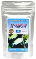 どじょう養殖研究所　ΣGROW　シグマ グロウ B 細粒タイプ　 小型熱帯魚用　60g　　　　　　　　　　　　　送料全国一律　140円