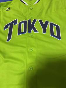 大人気 東京 ヤクルト スワローズ 公式クルーユニホーム Ｆ 燕プロジェクト 非売品 入手困難 激安 処分A'