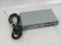 Ω ZZH 14111# 保証有 Allied Telesis【 AT-GS910/8 】CentreCOM/アライドテレシス 8Port Gigabit Switch 領収書発行可能_画像1