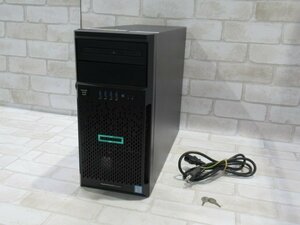 ▲新TTPC 0766◆保証有 HPE ProLiant ML30 Gen9 タワー【 OS無 / Xeon E3-1220 V6 3.0GHz / 16.0GB / HDD:600GB(SAS 3.5インチ) 】鍵付