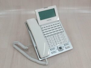 ΩZZC 747 o 保証有 岩通 フレスペック/Frespec NW-24KT (WHT) 24ボタン電話機 20年製 綺麗