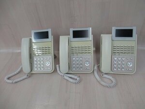 Ω guarantee have ZA2 6538) IP-24N-ST101B(W) 3 pcs NAKAYOnakayo Chinese character display correspondence SIP telephone machine used business ho n receipt issue possibility including in a package possible 17 year made 