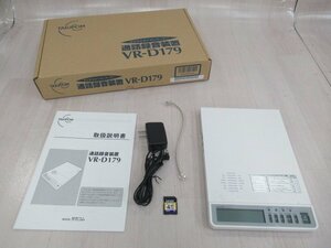 ΩZZC 776 o 保証有 TAKACOM タカコム VR-D179 通話録音装置 箱入り 取扱説明書・SDカード 4GB付 綺麗・祝10000！取引突破！