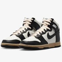 NIKE W DUNK HIGH SE DZ4732-133 ダンク ハイ 白×黒 27.5cm_画像1