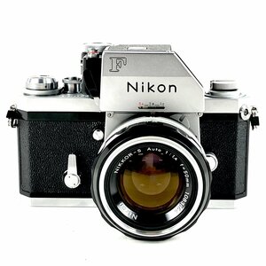 ニコン Nikon F フォトミック シルバー + NIKKOR-S 50mm F1.4 非Ai フィルム マニュアルフォーカス 一眼レフカメラ 【中古】