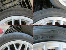 Q9Q9 BBS CS020 17インチ アルミ ホイール PCD100 5H 7J 48 シルバー 215/45R17 タイヤ HP2000vfm 製造21年 4本セット プリウス等_画像6