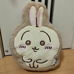 ちいかわ もこもこ ダイカット クッション うさぎ