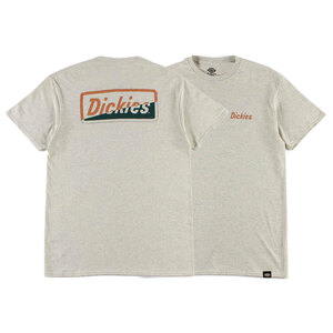 L Dickies Skateboarding ディッキーズ スケート ボーディング ロゴ Tシャツ Skate Oatmeal 新品