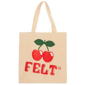 新品 Felt フェルト For Every Living Thing Ibiza Tote Bag トート ショッピング バッグ Cherry チェリー ロゴ