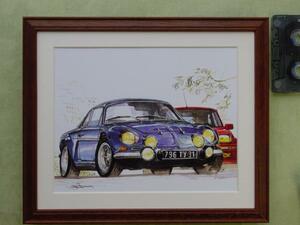 #BOW illustration picture # alpine Renault A110#ALPINE amount 253#