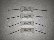 (5/8) 4個セット セメント抵抗 26Ω K 7W 固定抵抗 電力用抵抗 MICRON ミクロン_画像1