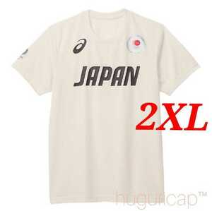 東京2020オリンピックJOC公式ウェア アシックス TEAM JAPAN 日本代表選手団 Tシャツ 2XL