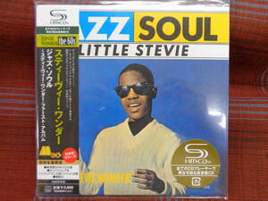 A#3140◆帯付SHM-CD◆ スティーヴィー・ワンダー ジャズ・ソウル 紙ジャケ STEVIE WONDER The Jazz Soul Of Little Stevie UICY-93863