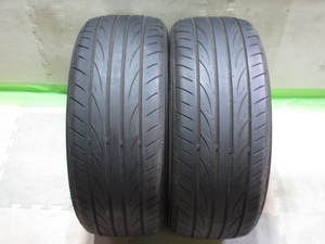 中古タイヤ　195/50R15　ヨコハマ　ADVAN FLEVA　5分山　2021年式　2本セット