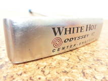 ♪ODYSSEY オデッセイ WHITE HOT #2 CENTER-SHAFTED ホワイトホット センターシャフト パター 34インチ 純正スチールシャフト 中古♪T1221_画像1
